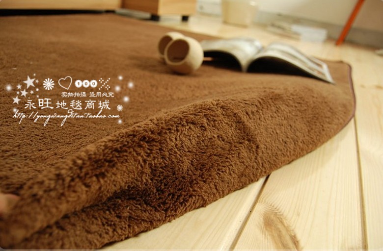 Chỗ cashmere san hô ngủ ngắn sang trọng phòng thảm sống thảm chống trơn trượt có thể được tùy chỉnh vận chuyển - Thảm thảm đỏ
