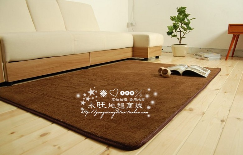 Chỗ cashmere san hô ngủ ngắn sang trọng phòng thảm sống thảm chống trơn trượt có thể được tùy chỉnh vận chuyển - Thảm thảm đỏ