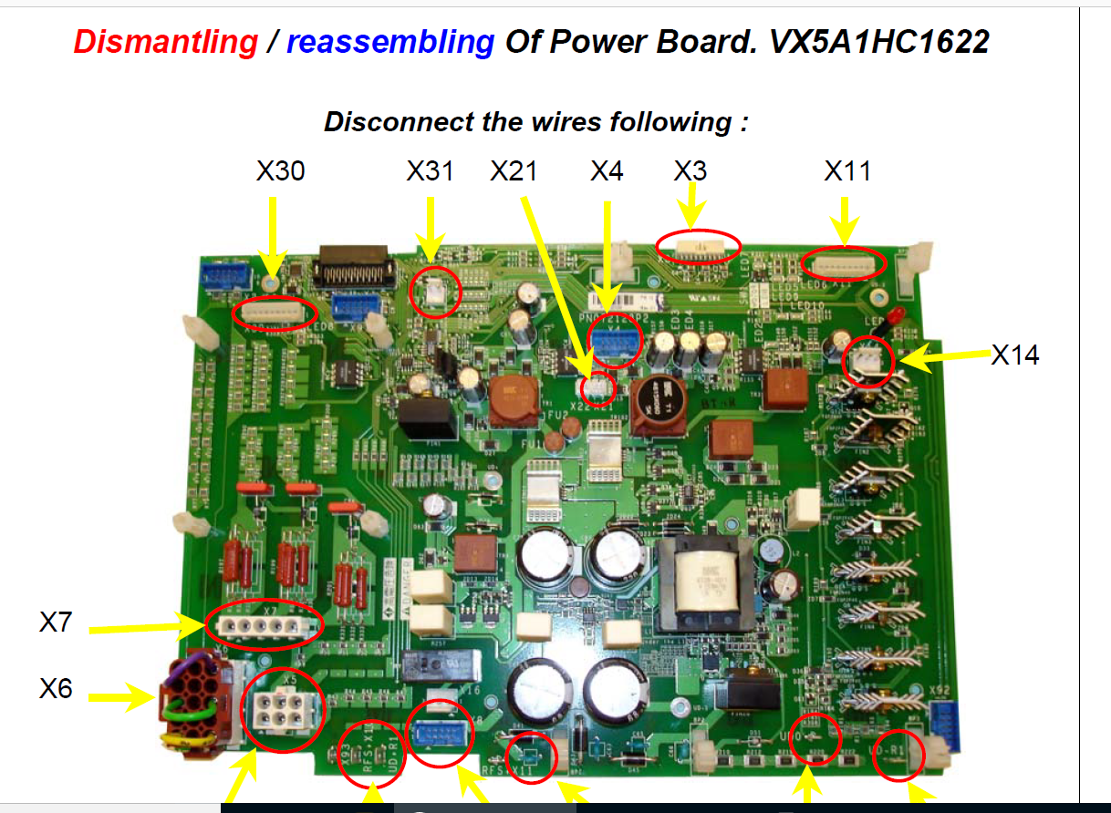 Schneider frequency converter ATV61-ATV71 series 160-200-220-315kw power supply board PN072128P4