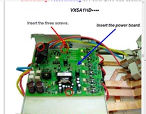Schneider inverter ATV61 and ATV71 motherboard 55kw power board driver board VX5A1HD55N4 trigger