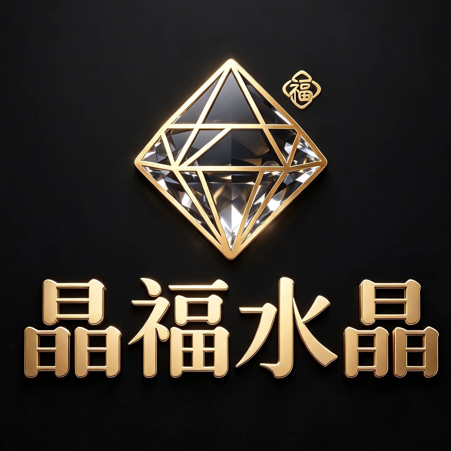 晶福水晶的LOGO