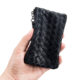 2022 Sheepskin Woven Short Coin Purse Women's Compact Ultra-Thin Small Wallet Men's Korean Wallet Storage Bag Holder