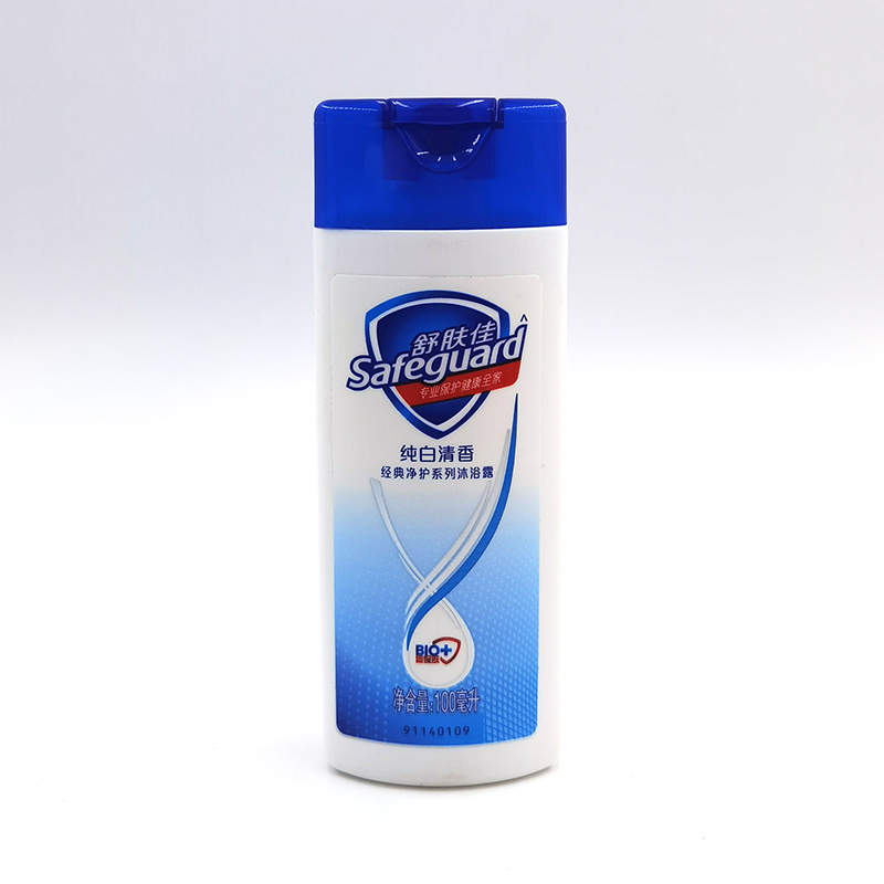 Shu Shuang Jia pure white fragrance shower gel 100ml ML shower gel Bath liquid Travel package trial package Hotel travel