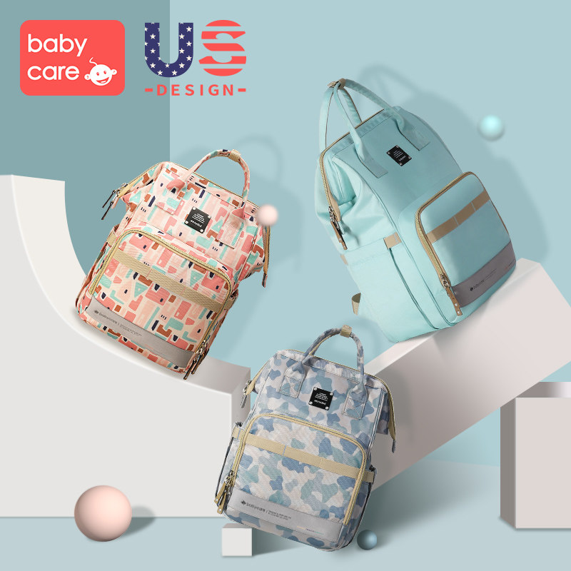 babycare mommy bag 2020 new stylish multifunctional large capacity mother and baby bag mom out double shoulder bag