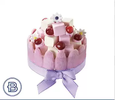 Nanjing Paris Beitou (Sweet Honey language Ice cream Cake) 6 inch birthday cake Nanjing same city delivery