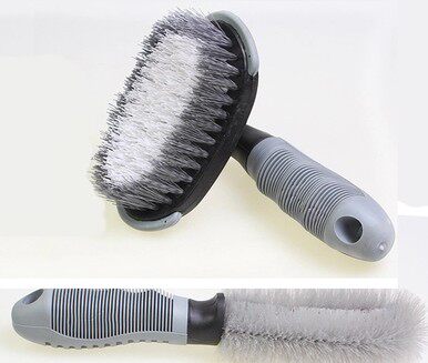 Car Tire Brushes Hub Brush Car Wash Brush Steel Ring Brushed Wash Automotive Supplies Suit Combined Tool