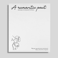 Водонепроницаемая модель [Love Contract Black] 39*45 см (20 фотографий)