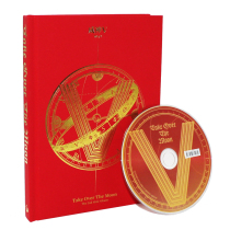 Spot WayV mighty V second album Take Over The Moon CD poster interior version