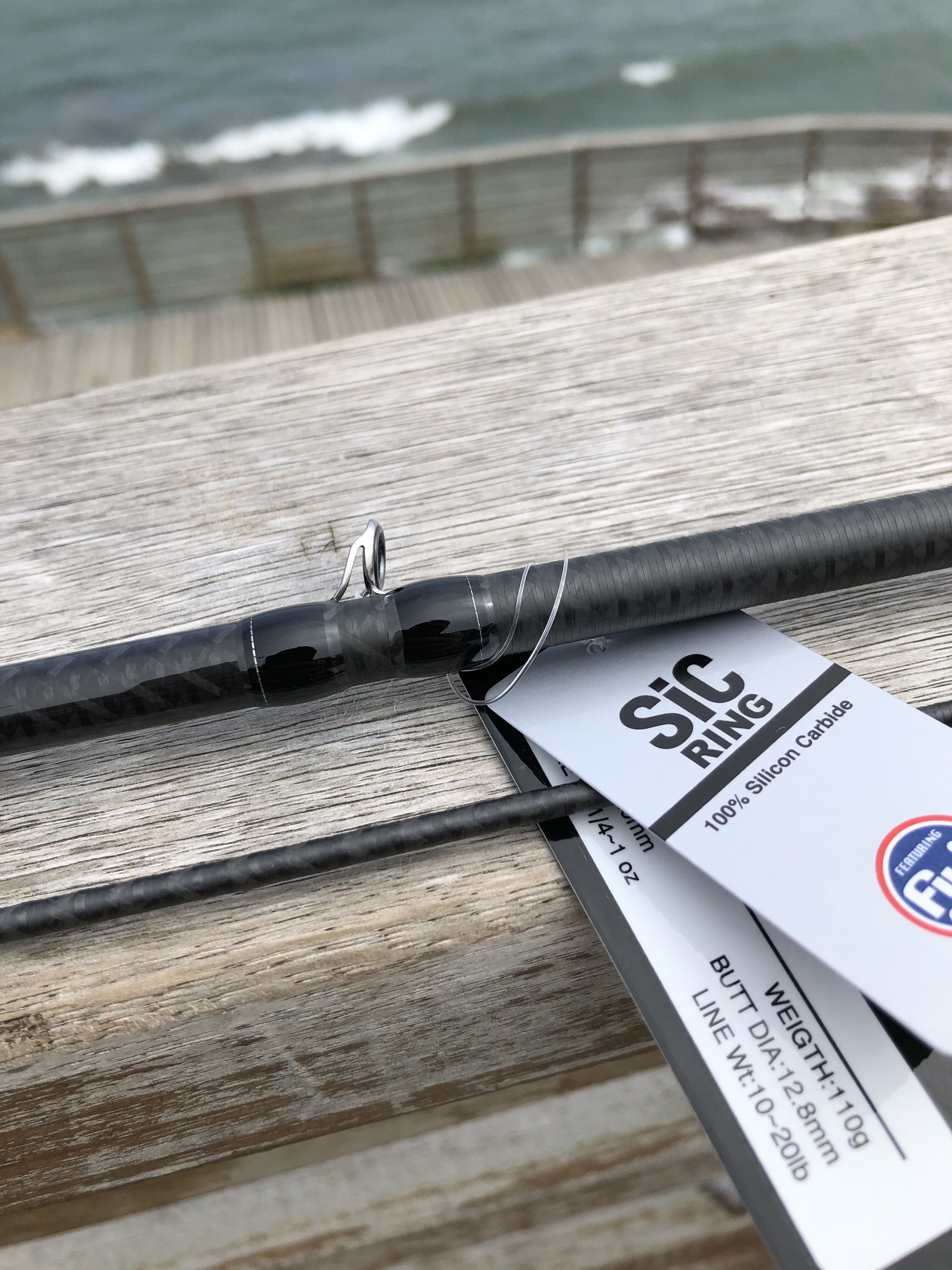 Rottweina RUIKAILIN Siniperca Toray four-axis carbon cloth SIC super fast fish rod