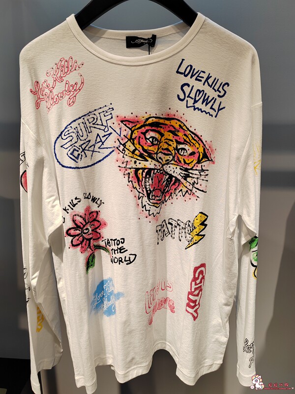 Ed Hardy Trendy Brand Genuine Product 2024 Autumn Women's Casual Printed Rhinestone Long-Sleeve T-Shirt E1Qcw357 Ed Hardy Trendy Brand Genuine Product 2024 Autumn Women's Casual Printed Rhinestone Long-Sleeve T-Shirt E1Qcw357