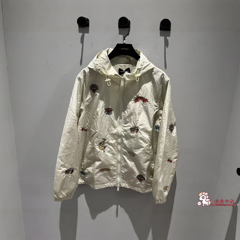 Ed Hardy Trendy Brand Counter Genuine 2024 Summer Men's Casual Hooded Jacket E1Qbm015 Ed Hardy Trendy Brand Counter Genuine 2024 Summer Men's Casual Hooded Jacket E1Qbm015