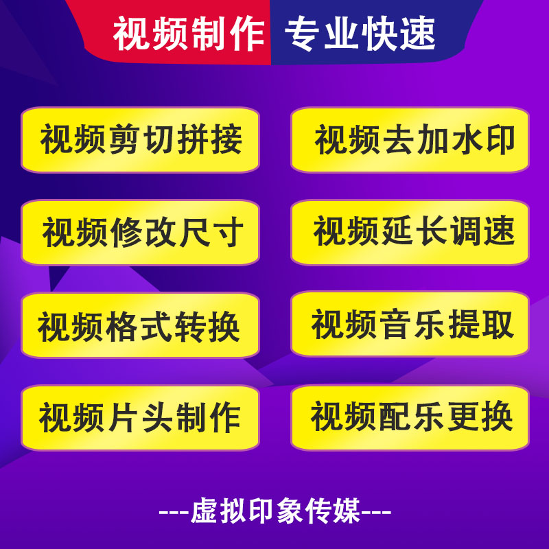 Film Go to watermark Caption Replacement Clip Splicing Modification Size Film Editing Tiyin Cut Film Watermarking