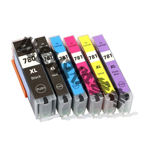 Hengke 780xl 781xl Ink Cartridge доступен для Canon TS6170 TS9170 TS8270 TS8170 TS9570 TS707 TR8570 ПРИНЦЕ
