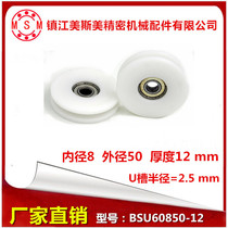 MSM608 High-quality U-tank package bearing pulley with U-tank wheel BSU60850-12R3
