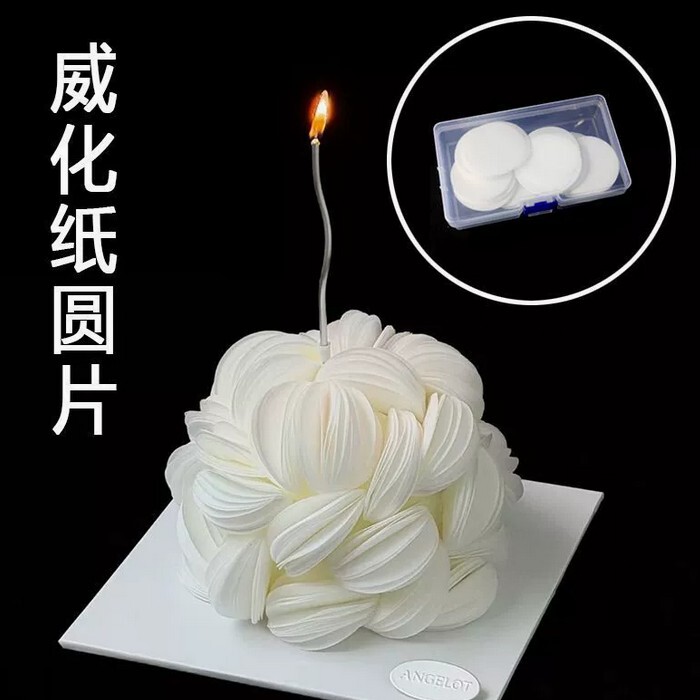 Xingmei Baking Dutch Wafer Paper 0.35mm Glutinous Rice Paper Wafer Paper Round Discs Cake Decoration