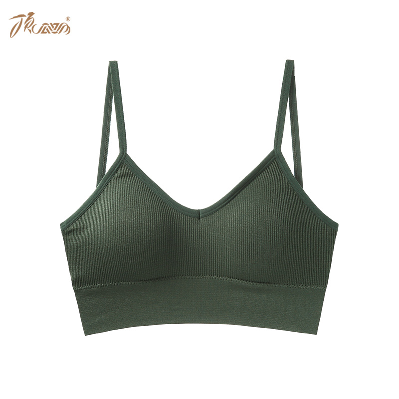 Lên trên dưa không nô lệ lớn U đai chéo sexy trở lại vest một mảnh phong trào thép miễn phí đồ lót vòng ngực bôi nhọ.