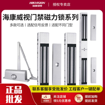 Hikvision 280KG single and double door magnetic lock glass door U-bracket iron door wooden door LZ-bracket electromagnetic lock