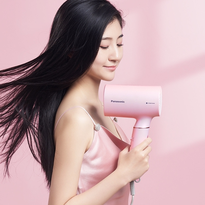 松下全新3系家用大功率速干冷热风水离子纳诺怡电吹风机筒MNA3E