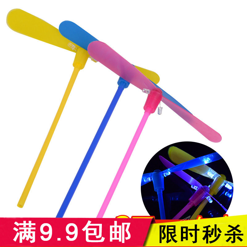 Glowing Bamboo Dragonfly Glittering Bamboo Dragonfly Flying Fairy Toys
