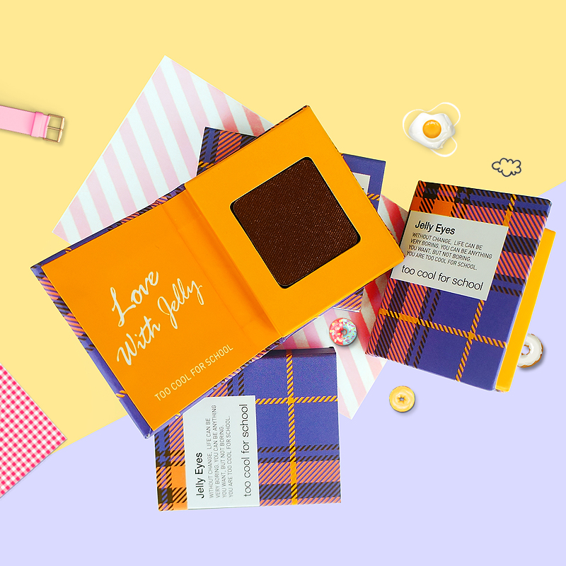 Toto Cool for school plaid fine mashed potatoes matt pearly pearls monochromatic eye shader fish Ji-Taobao