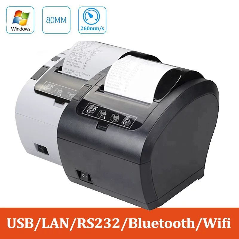 -border hot selling thermal printer receipt POS кассовый принтер кухонный 80мм чек-printer