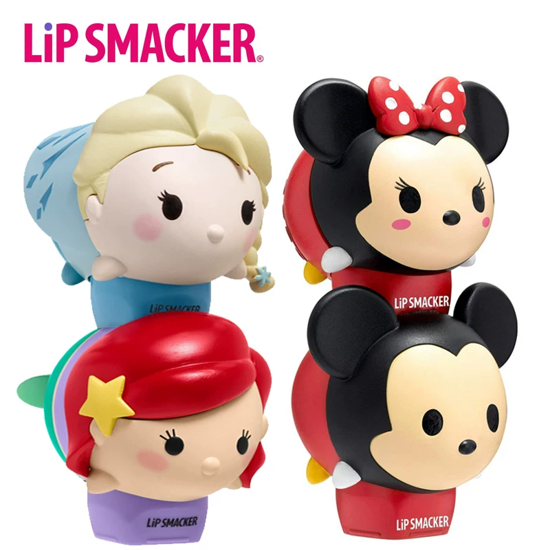 Spot US LIP SMACKER Disney, Mini Mini Bear Snow Aisa Mermaid Lipstick 2 Pack