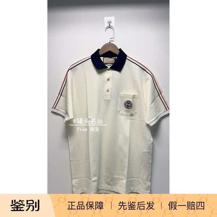 Gucci/Gucci Men's Fashion Polo Short-Sleeved T-Shirt 753078Xjftn