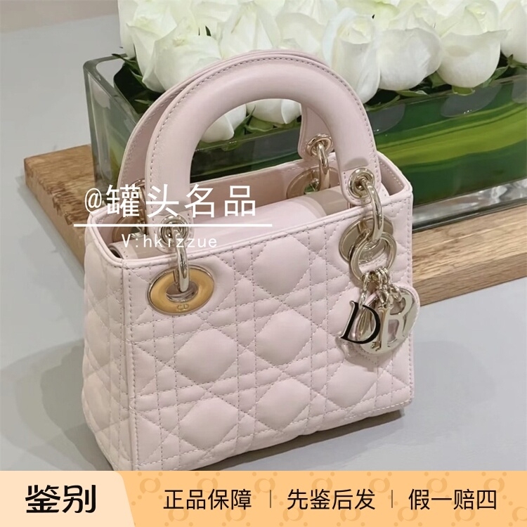 Famous Brand Christian Dior/Dior Women's Fashion Mini Lady Handbag M0505Onge Famous Brand Christian Dior/Dior Women's Fashion Mini Lady Handbag M0505Onge