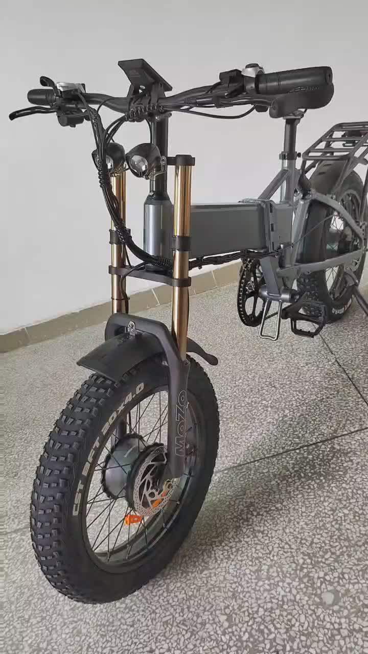 Ebike1500w48v 750w*2 Dual Motors 17.5/21ah Korean Battery Full