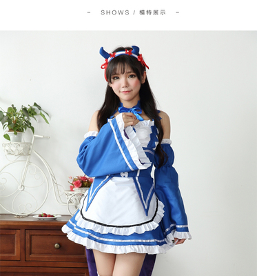 从零开始的异世界生活恶魔蕾姆拉姆cos女仆装动漫服装现货新款 Rabbos Com