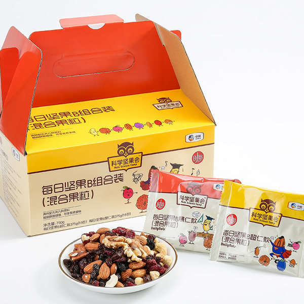 中粮时怡 每日坚果礼盒 超仁款25g*15包+慧仁款25g*15包 天猫优惠券折后¥78包邮(¥108-30) 中粮时怡 每日坚果礼盒 超仁款25g*15包+慧仁款25g*15包 天猫优惠券折后¥78包邮(¥108-30)