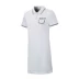 361 Độ Nữ 2018 Mùa hè Ve áo Slim Váy ngắn tay thể thao 361 Váy thể thao Váy tennis áo tank top gym nữ Trang phục thể thao