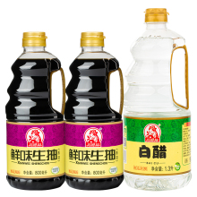 【巧媳妇】鲜味生抽800ml*2 1.3L白醋