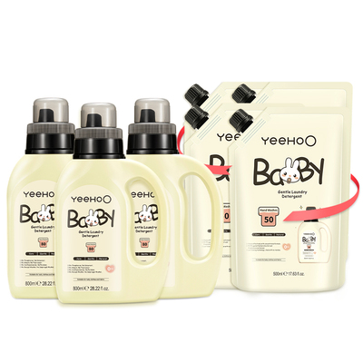 英氏婴儿洗衣液宝宝专用量贩装