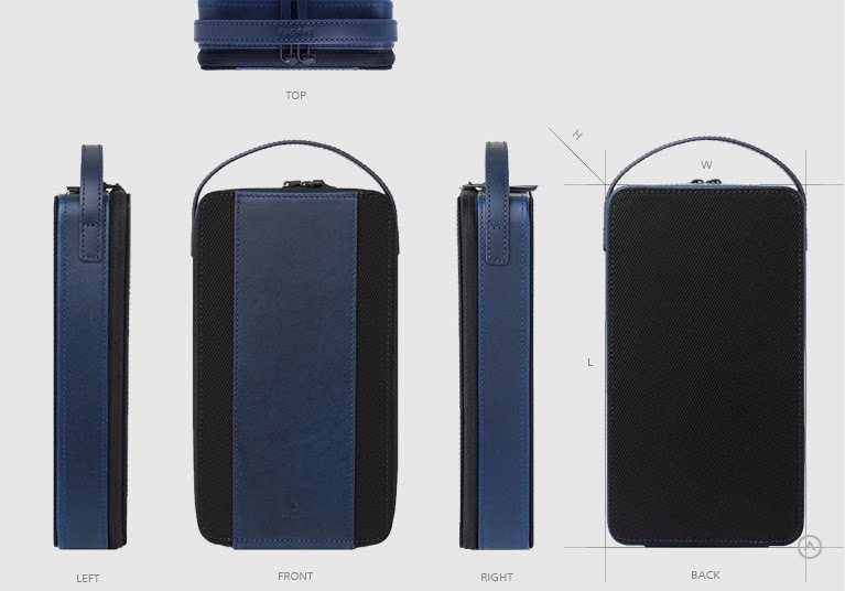 Dignis ATTINEO Portable Player Headset Combination Portable storage Bag