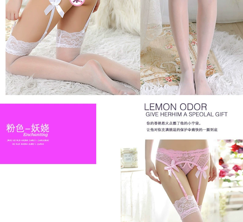 Vớ sling gợi cảm quyến rũ Đồ lót gợi cảm hát vớ ren châu Âu và Mỹ