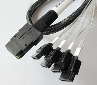 Original fit 1 turn 4 Mini-SAS line SFF-8087-4 *SATA data line support 6G HP P410