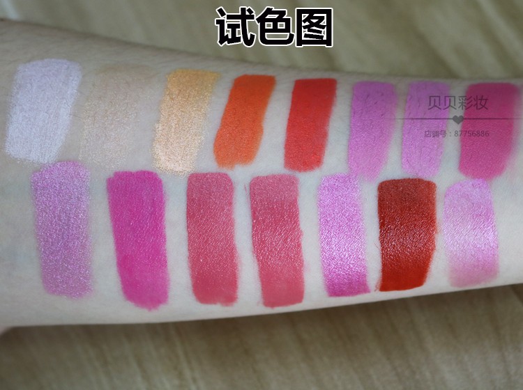 Luh chính hãng 15 màu son môi mờ ngọc trai son bóng đĩa môi đông lạnh son bóng mười lăm màu studio trang điểm nghệ sĩ trang điểm 	son bóng etude house	