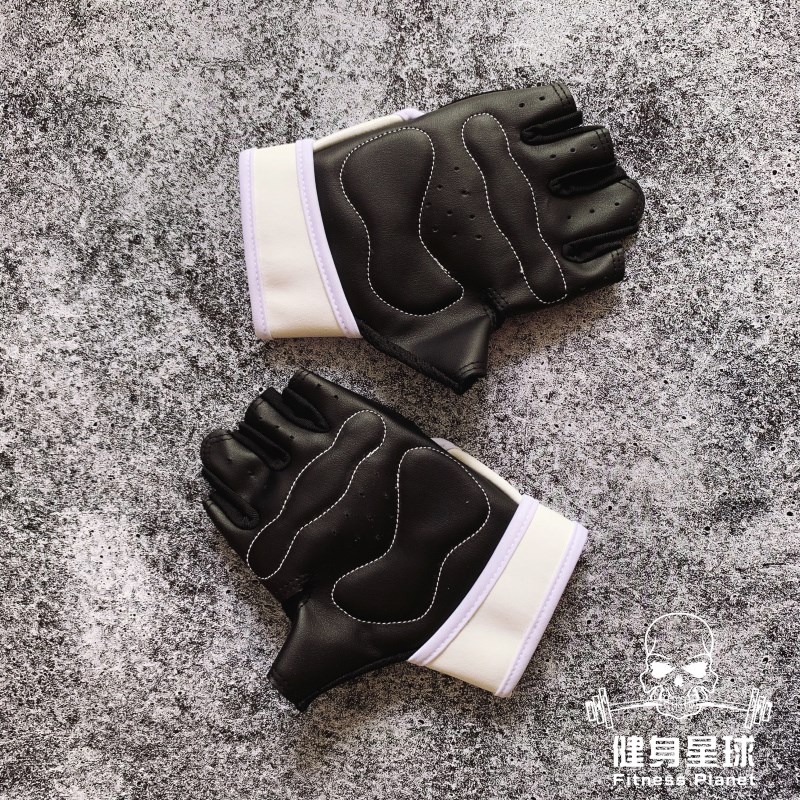 Chữ màu đen và trắng, thể dục, chống trượt, cùng một mô hình, các cặp vợ chồng, sắt, thể thao, ngoài trời, găng tay quay, lưới màu đỏ - Găng tay găng tay da nam