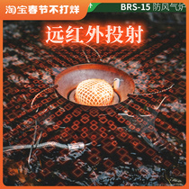 Outdoor windproof stove head camping picnic portable fire split stove field gas stove stove brothers BRS-15