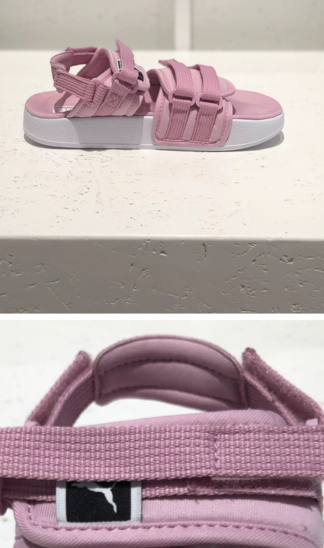 PUMA Hummer Summer New Children Fashion Beach Velcro Các bé trai và bé gái Đôi quai dép đi biển 369450 - Giày thể thao / sandles dép quai hậu đế cao