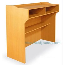 Chengdu office furniture conference podium lectern Teacher podium table Mobile welcome speaker manufacturers custom