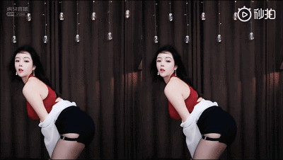 虎牙女主播:迪丽热依 ,来自山东大妞的皮鞭热舞