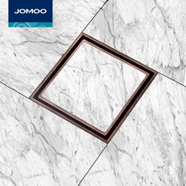 JOMOO Nine Pastoral Copper Plated Chrome Shower Deodorant Floor Drain Core Invisible Toilet Shower Bathroom Sewer Floor Drain 92182