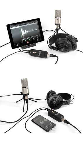 IK Reg Pre 2 емкостный микрофон, нанесите на мобильный телефон Android Camera Dubsing Recording, Sing,
