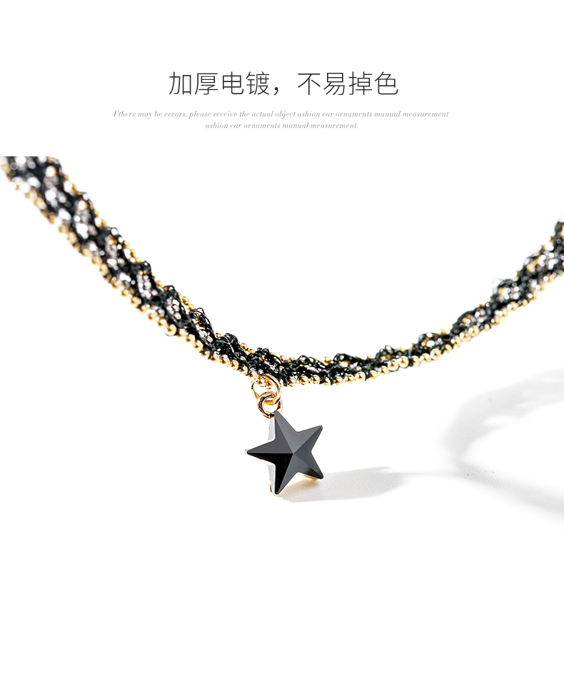 Della Star khí chất ren vòng chân nữ phiên bản Hàn Quốc thời trang cá tính với pha lê Swarovski vòng đeo chân nữ
