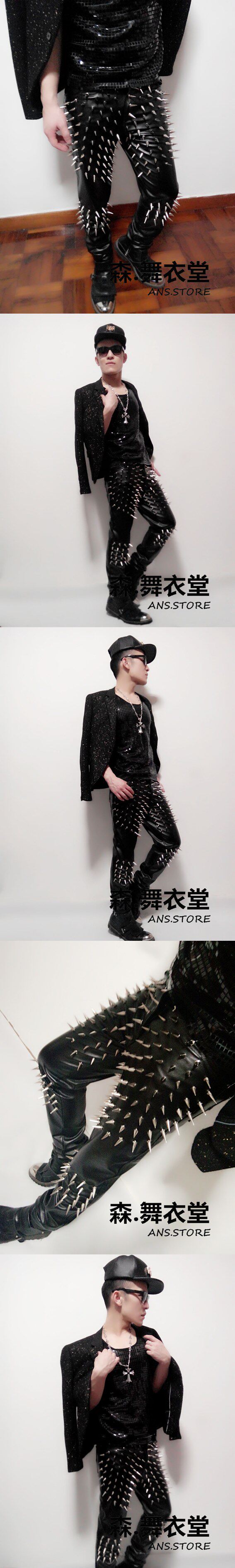 Pantalon cuir homme - Ref 1492188 Image 28