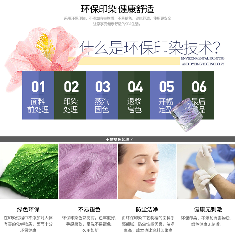 Thẩm mỹ viện Tấm vải cotton satin Dải cơ thể Spa ngâm chân massage bông đệm tùy chỉnh tấm trải giường ga giường cotton