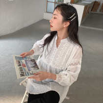 Nala homemade Pregnant Woman Law Style White Shirt Spring Dress 2022 New Blouse Design Sensation small crowd loot