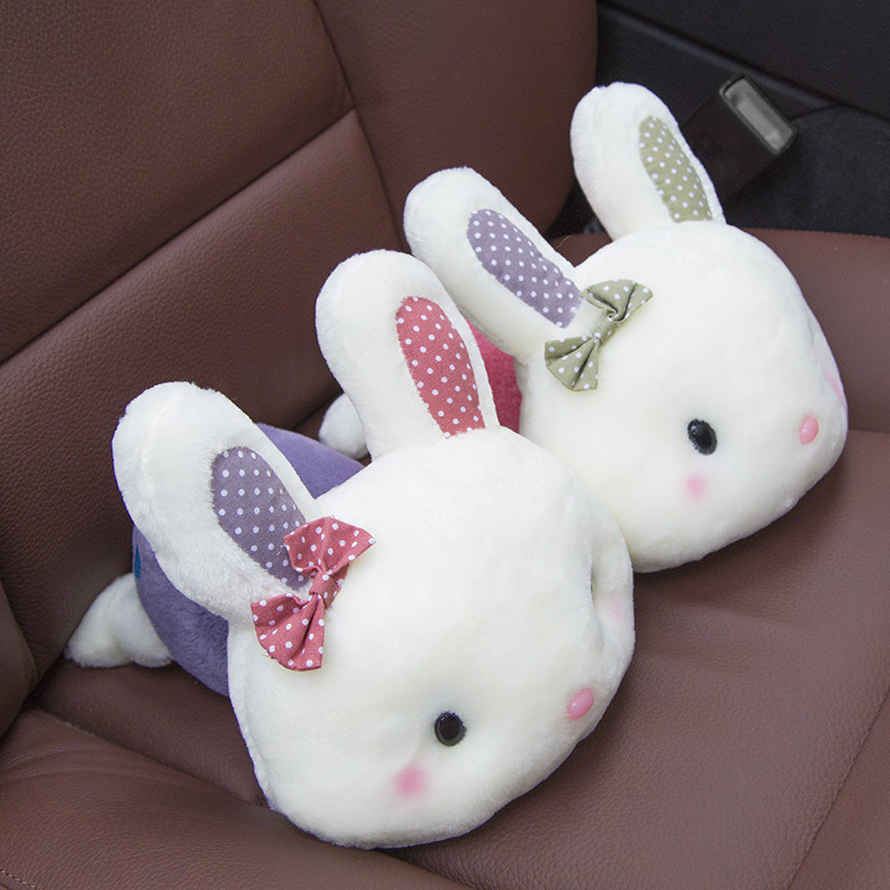 Car ornaments to taste bamboo charcoal bag Rabbit doll activated carbon ornaments Cartoon decorations New car deodorization